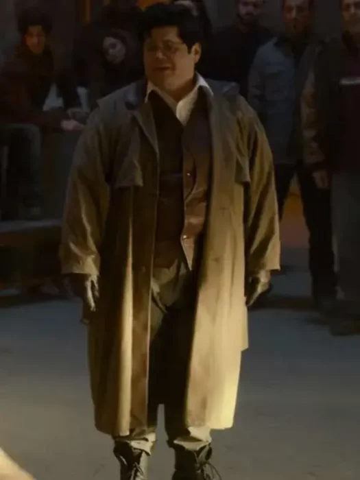 Harvey Guillén What We Do in the Shadows Brown Coat