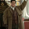 Harvey Guillén What We Do in the Shadows Brown Long Coat