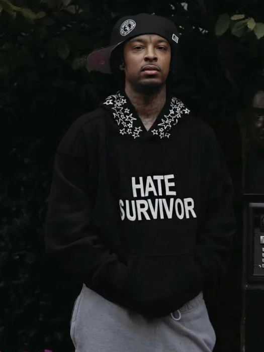 Hate Survivor Hoodie Drake