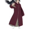 Itachi Edo Tensei Full-Zip Maroon Coat