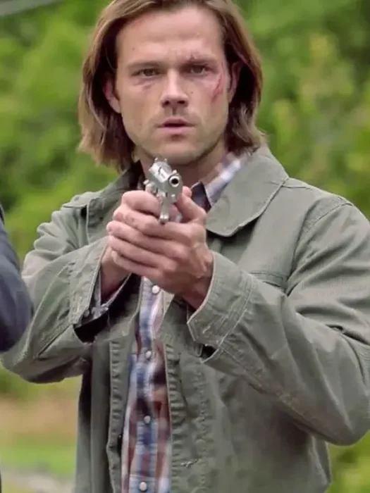 Jared Padalecki Supernatural Season 11 Green Jacket