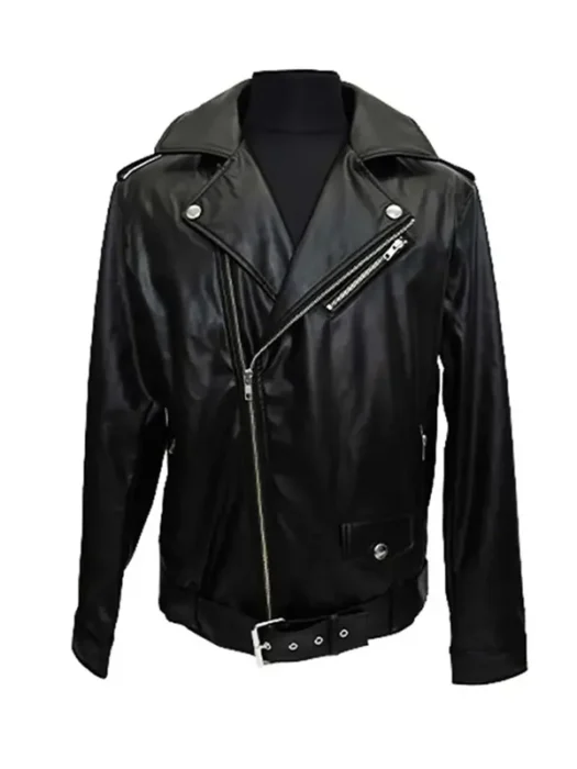 Jay White Riders Black Leather Jacket