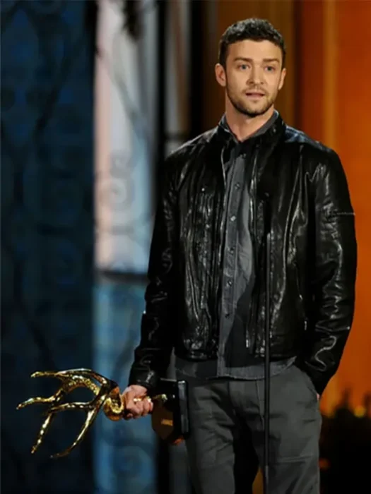 Justin Timberlake Guys Choice Awards Leather Jacket