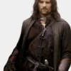 LOTR Aragorn Leather Coat