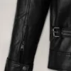 Leon Kennedy Resident Evil 6 Black Leather Jacket