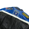 Lucky Strike Racing Leather Jacket Back