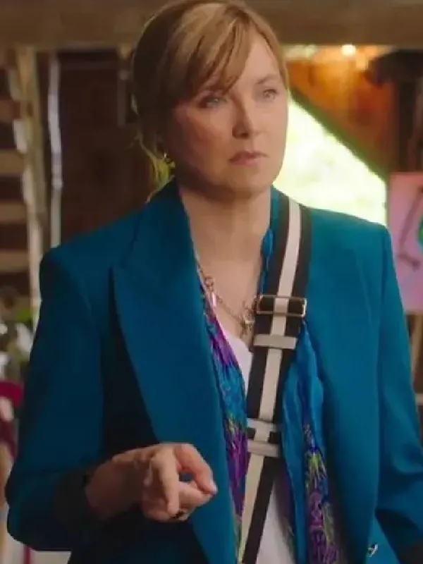 Lucy Lawless My Life Is Murder Blazer