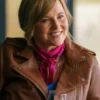 Lucy Lawless My Life Is Murder S03 Leather Jacket