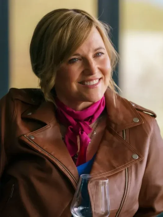 Lucy Lawless My Life Is Murder S03 Leather Jacket