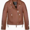 Mary Bonnet Selling Sunset Leather Jacket