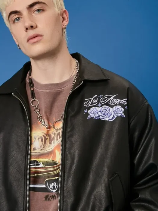 Men Hot Wheels Graphic Jacket