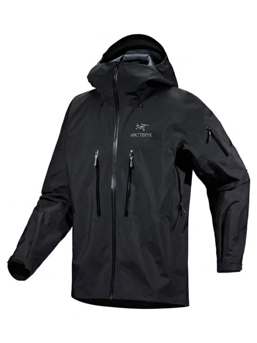 Mens Arcteryx Alpha SV Black Jacket