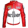 Men's Marlboro Biker Racing Leather Jacket