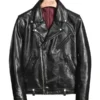 Men's Waxed Horsehide Classic Motorcycle Jacket