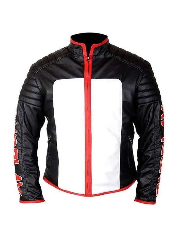 Mister Terrific Fair Play Michael Holt Leather Jacket