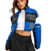 Moto Padded Racing Bomber Jacket