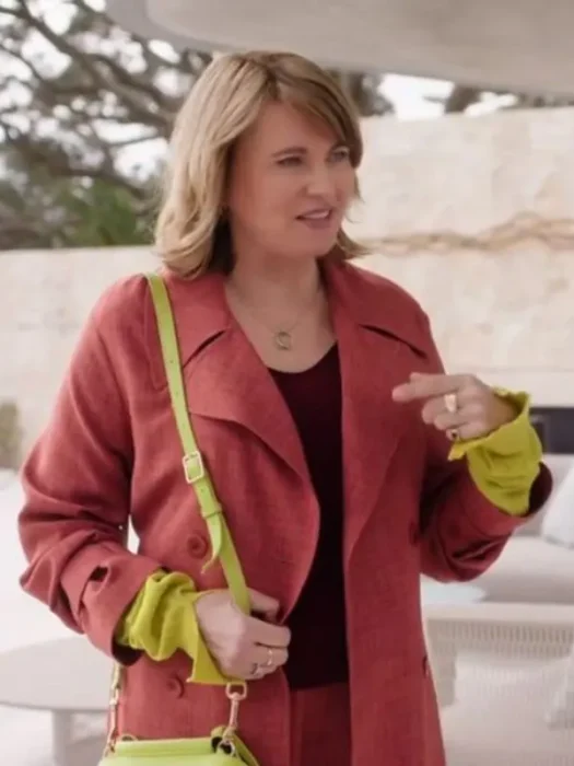 My Life is Murder S04 Lucy Lawless Trench Coat