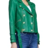 Nicole Young Selling Sunset Green Jacket