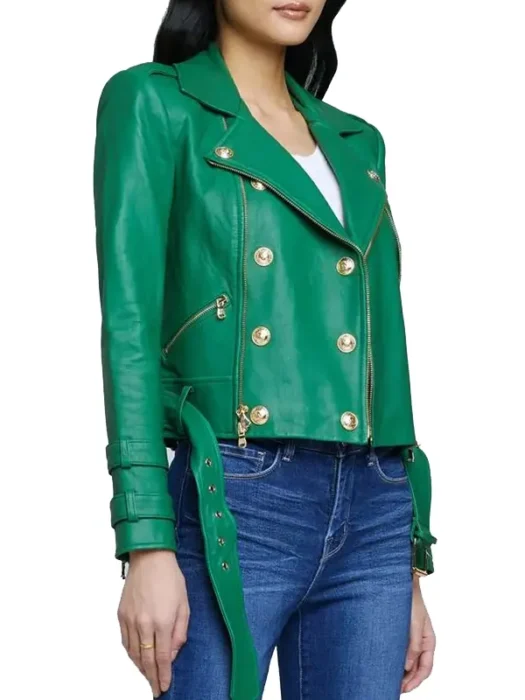 Nicole Young Selling Sunset Green Jacket