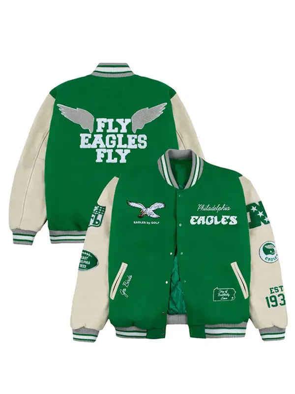 Philadelphia Eagles Go Birds Jacket