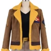 Pokémon Horizons Friede Shearling Brown Jacket