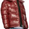 Red Maljasset Puffer Down Jacket