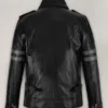 Resident Evil 6 Leon Kennedy Leather Jacket Back