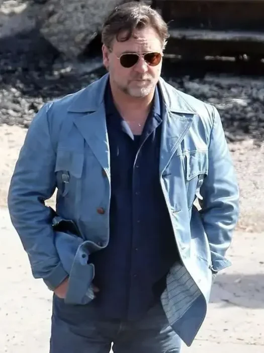 Russell Crowe The Nice Guys Leather Jacket