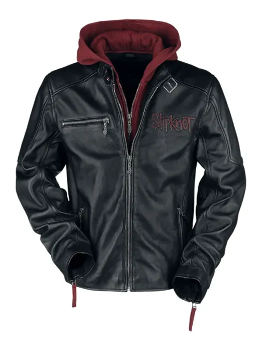 Slipkno Signature Black Leather Jacket