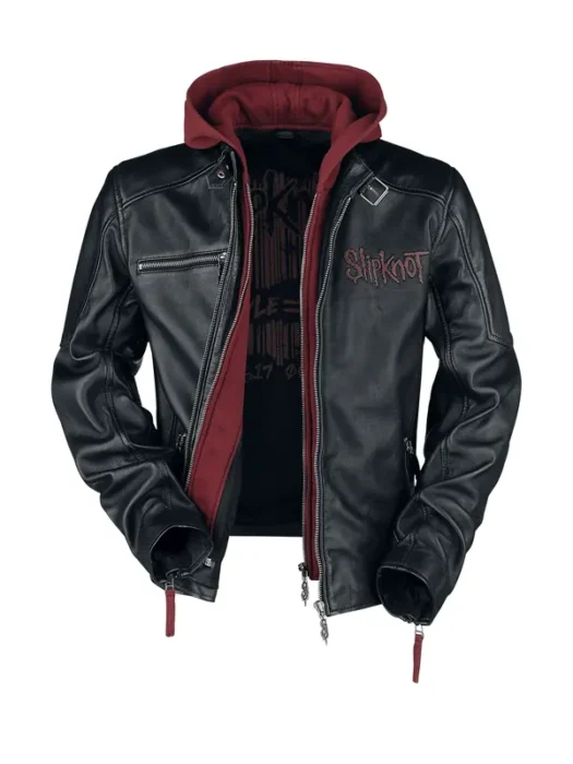 Slipkno Signature Collection Black Leather Jacket