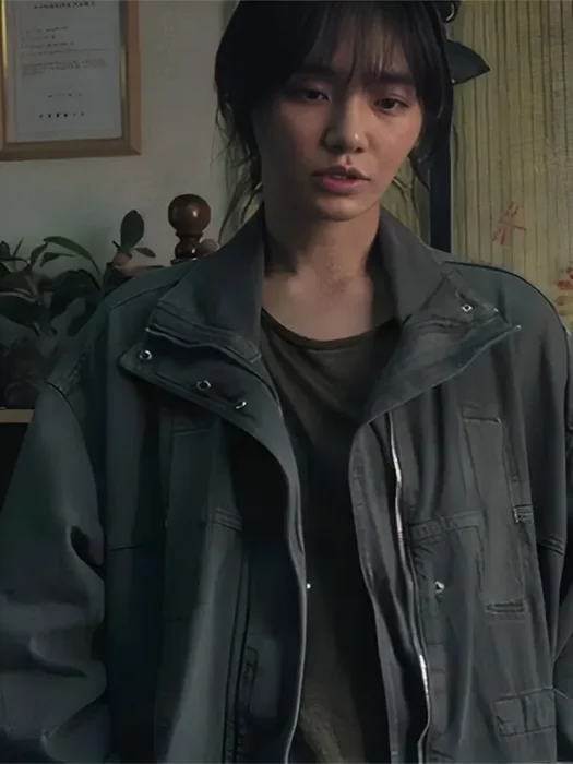 Squid Game S02 Park Gyuyoung Gray Jacket