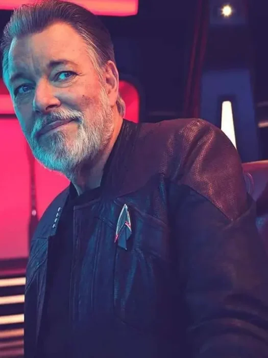 Star Trek Picard S03 Riker Leather Jacket