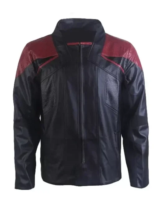 Star Trek Picard Season 3 Riker Leather Jacket