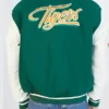 Stranger Things Hawkins Stadium Varsity Jacket Back