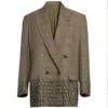 Taylor Swift Crystal Cage Oversized Grey Blazer