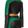 The Bold and the Beautiful Lisa Yamada Cropped Leather Jacket Back