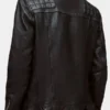 The Jetty Hannah Leather Jacket Back