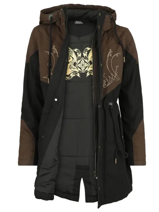 The Lord Of The Rings Elven Warriors Winter black-brown Jacket