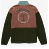 The Lord of the Rings Middle Earth Sherpa Sweater Snap front Jacket bACK