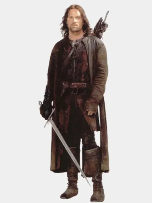 The Lord of the Rings Trilogy Viggo Mortensen Coat