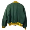 The Scholarship Letterman Jacket Back