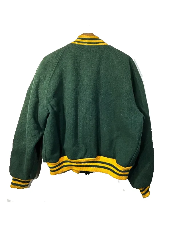 The Scholarship Letterman Jacket Back