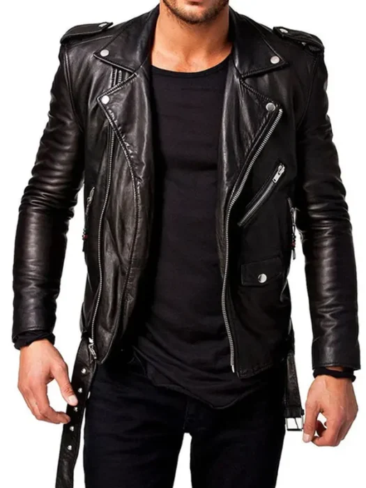 The Viper Leather Bikers Jacket