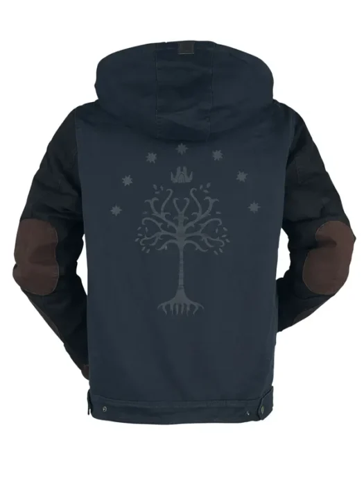 Tree Of Gondor The Lord Of The Rings Winter Blue Jacket