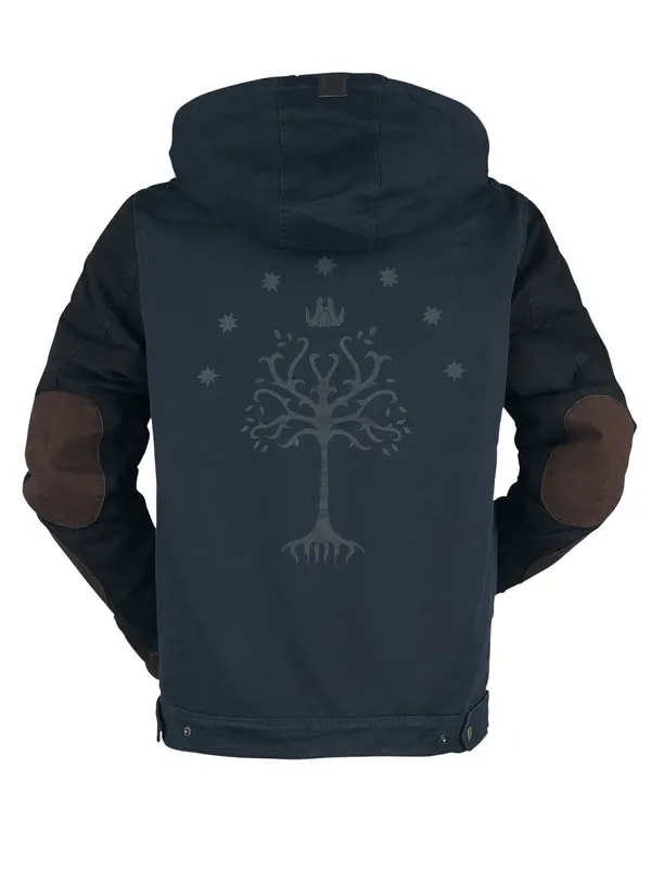 Tree Of Gondor The Lord Of The Rings Winter Blue Jacket