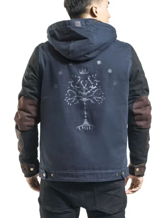 Tree Of Gondor The Lord Of The Rings Winter Jacket dark blue