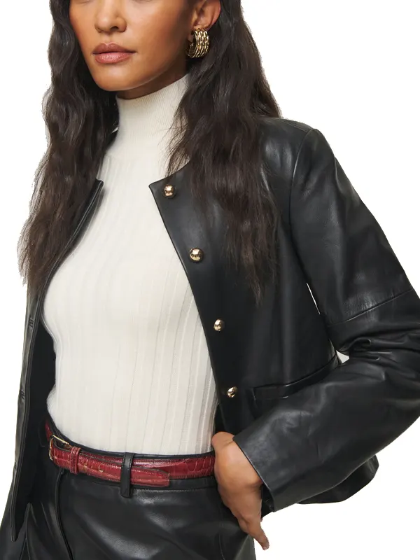 Veda Reed Leather Jacket