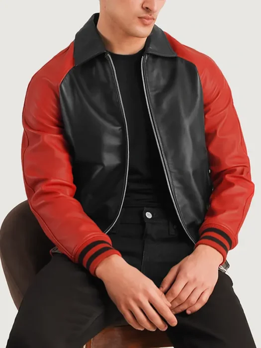 Walton Black & Red Jacket