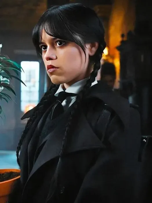 Wednesday Jenna Ortega Coat