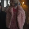 Wednesday TV Series Enid Sinclair Pink Jacket